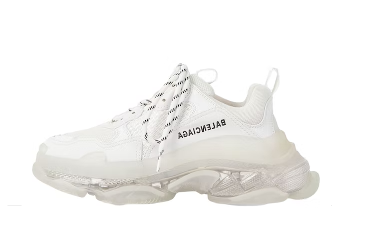 Triple S Clear Sole White